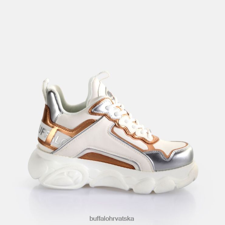 bijelo/srebrno/zlatno Buffalo cld chai trainer low vegan |tenisice TDD6T77